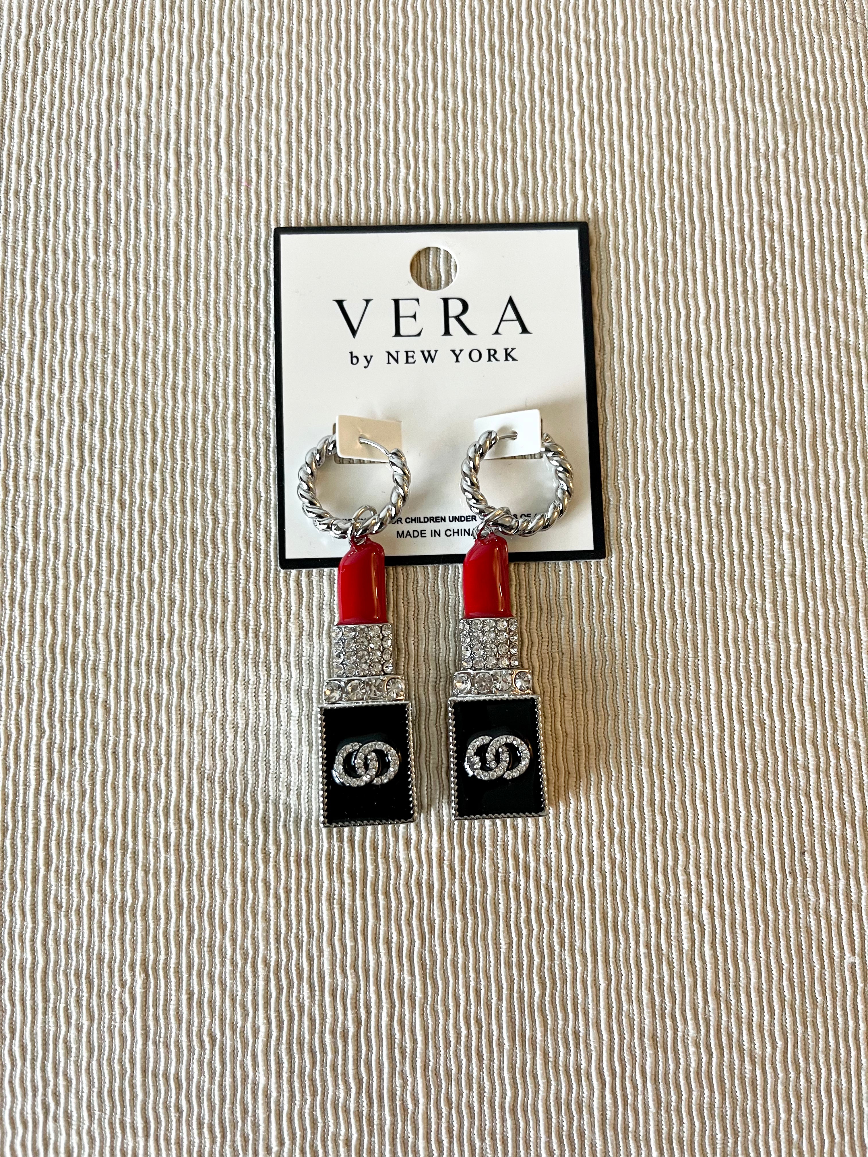 Luxurious Lipstick Earring