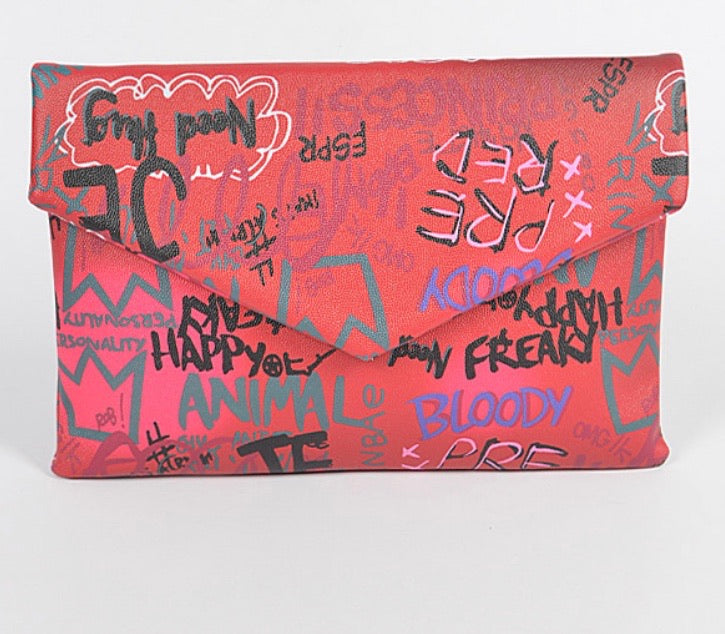 Graffiti Messenger Bag