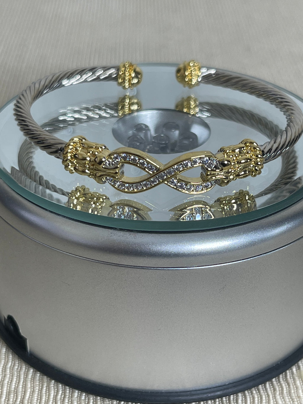 CZ Cable Bracelet