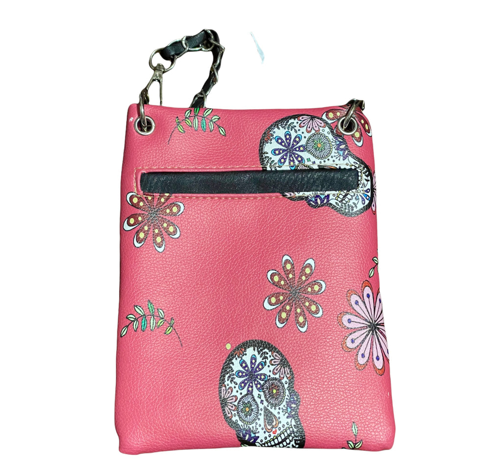 Bolso bandolera del Día de los Muertos