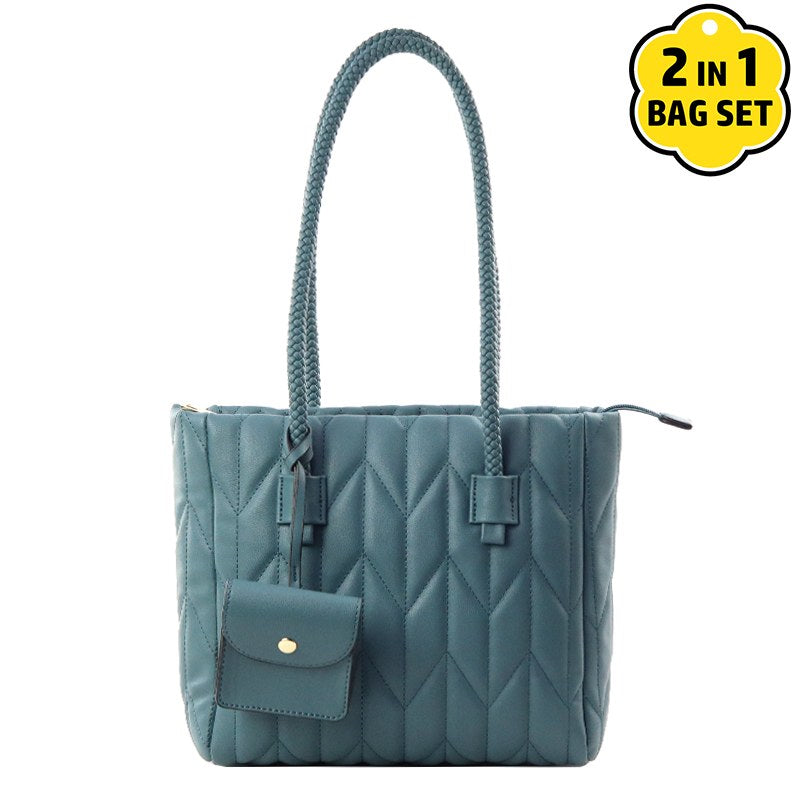 Quilted 2 In 1 Bag