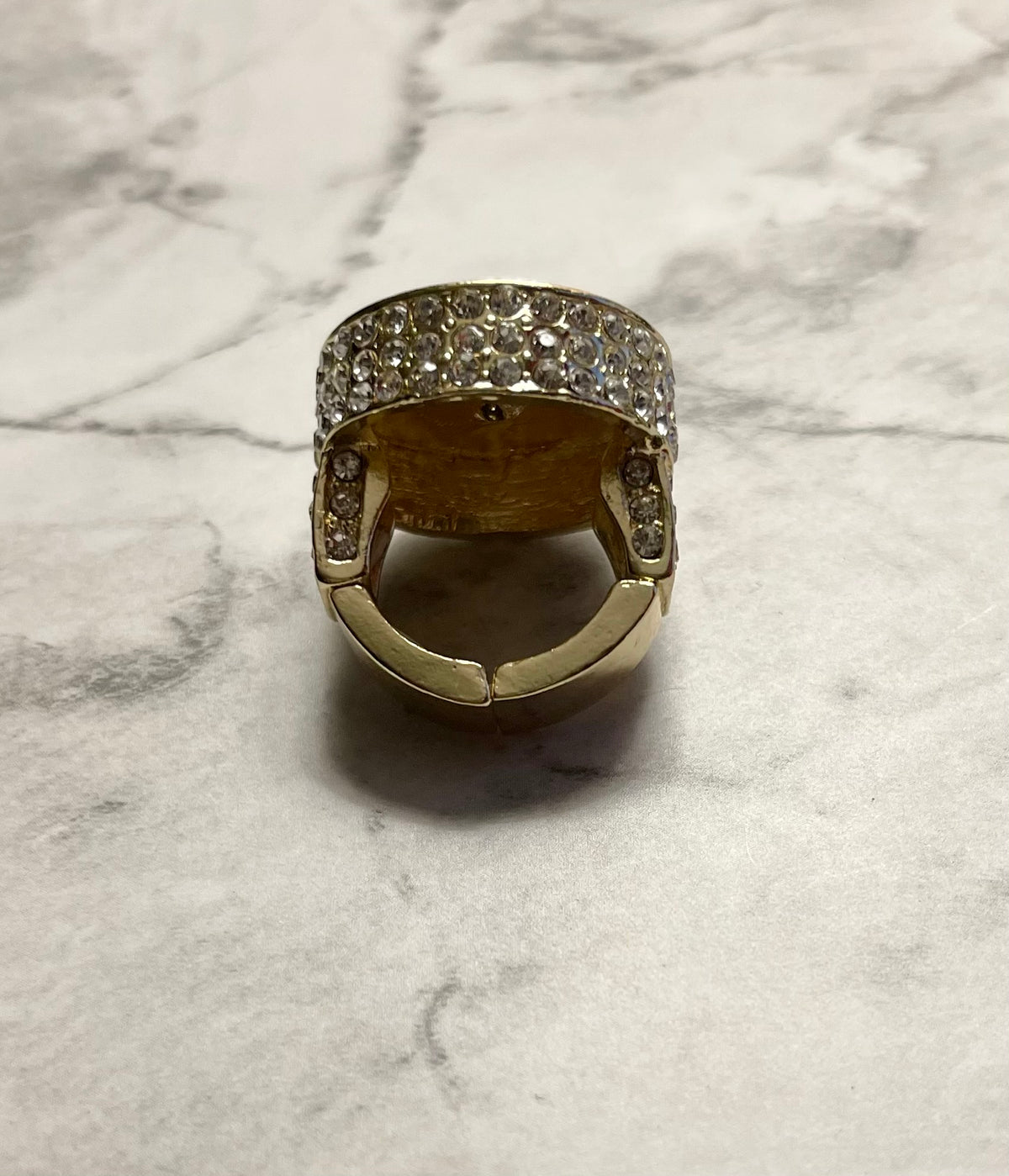 Icey Cluster Ring