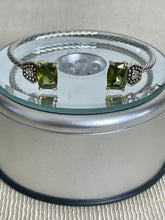 Load image into Gallery viewer, Peridot Cuff Cable
