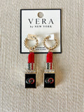 Luxurious Lipstick Earring