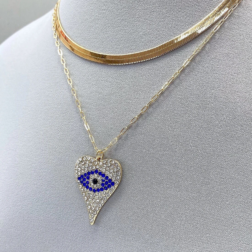 Evil Eye Love necklace