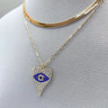 Evil Eye Love necklace