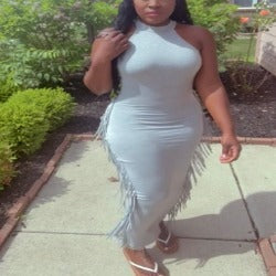 Flirty Fringes Dress