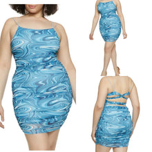 Load image into Gallery viewer, Ocean Swirl Dress
