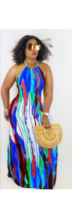Waterfall Maxi Dress