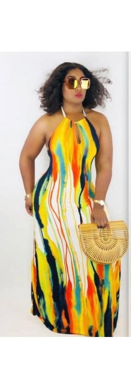 Waterfall Maxi Dress