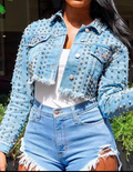 Studded Denim Jacket