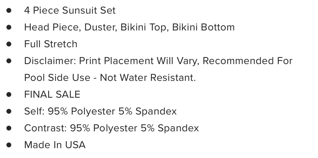 Radical Print Bikini Set