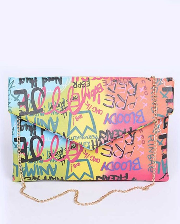 Graffiti Messenger Bag