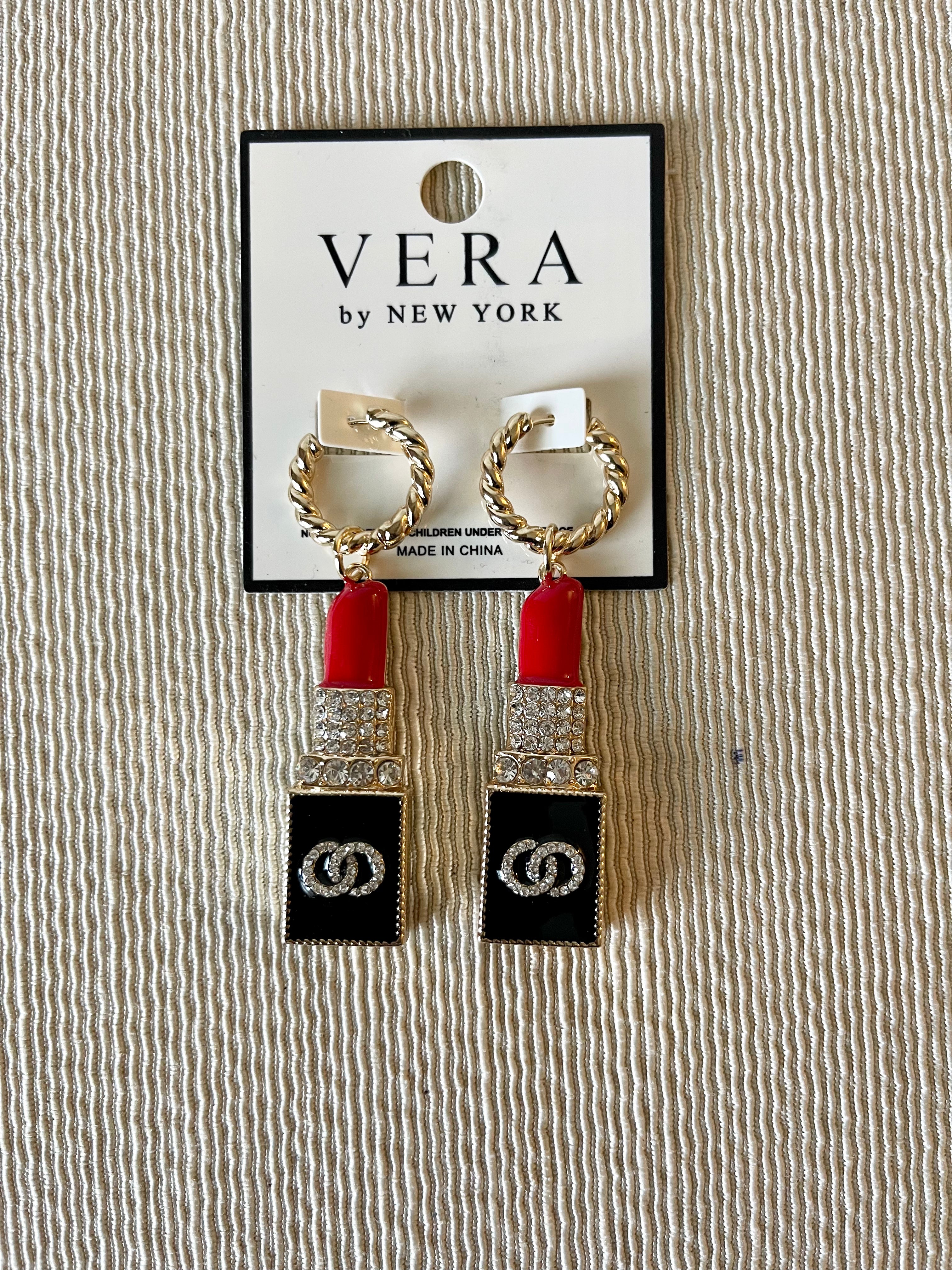 Luxurious Lipstick Earring