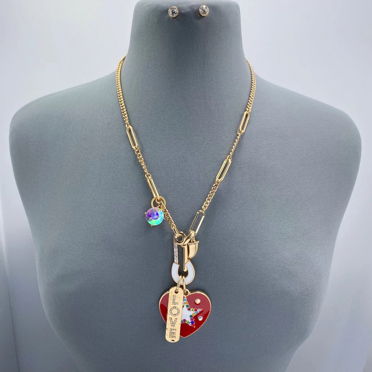 You Are Love Charms Necklace