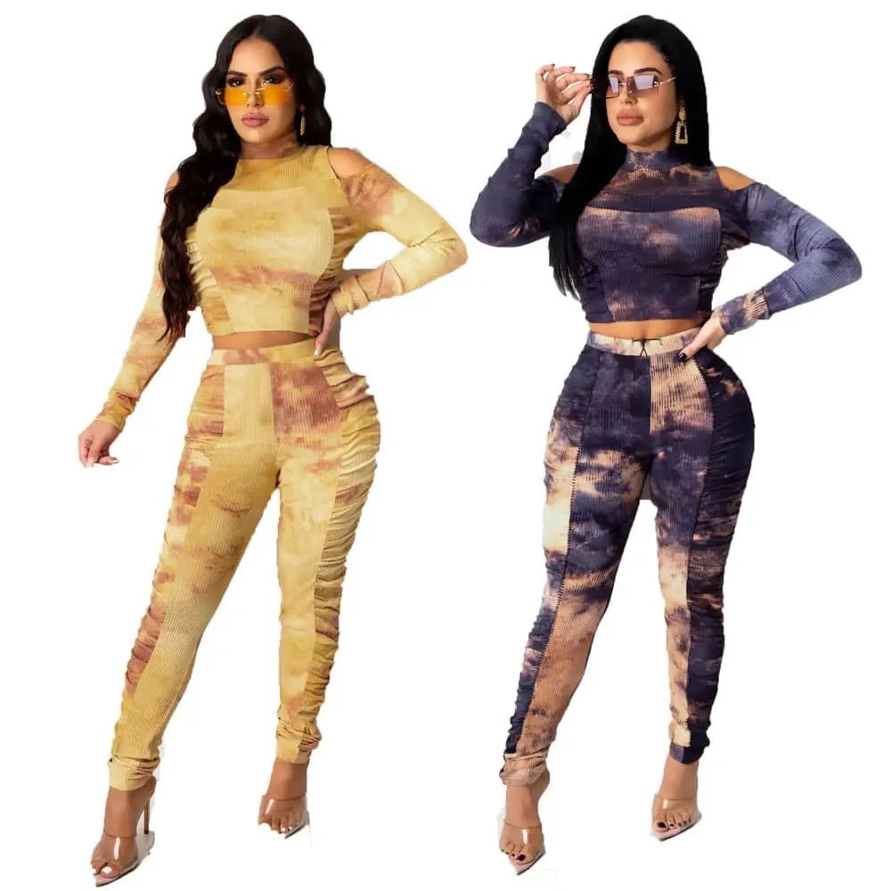 Tie Dye Sweat her set
