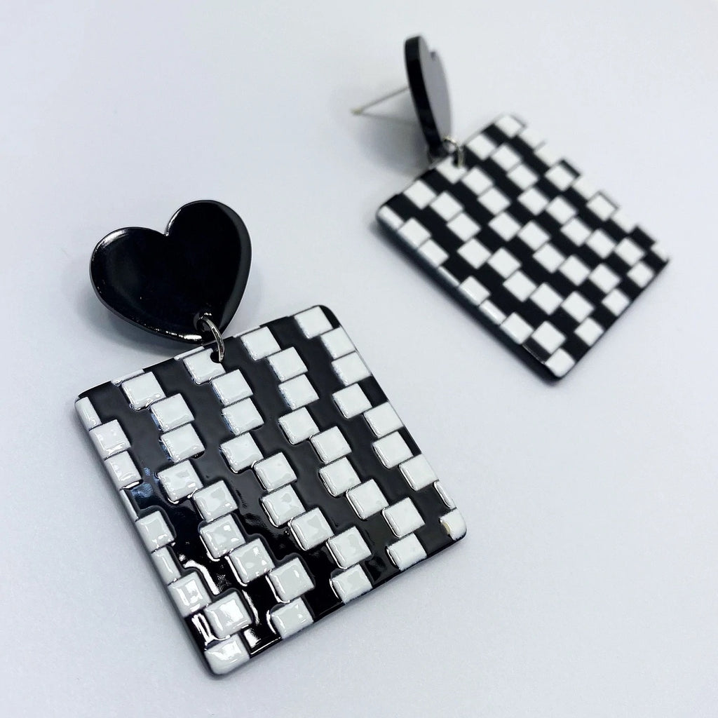 Pendientes clásicos de corazón