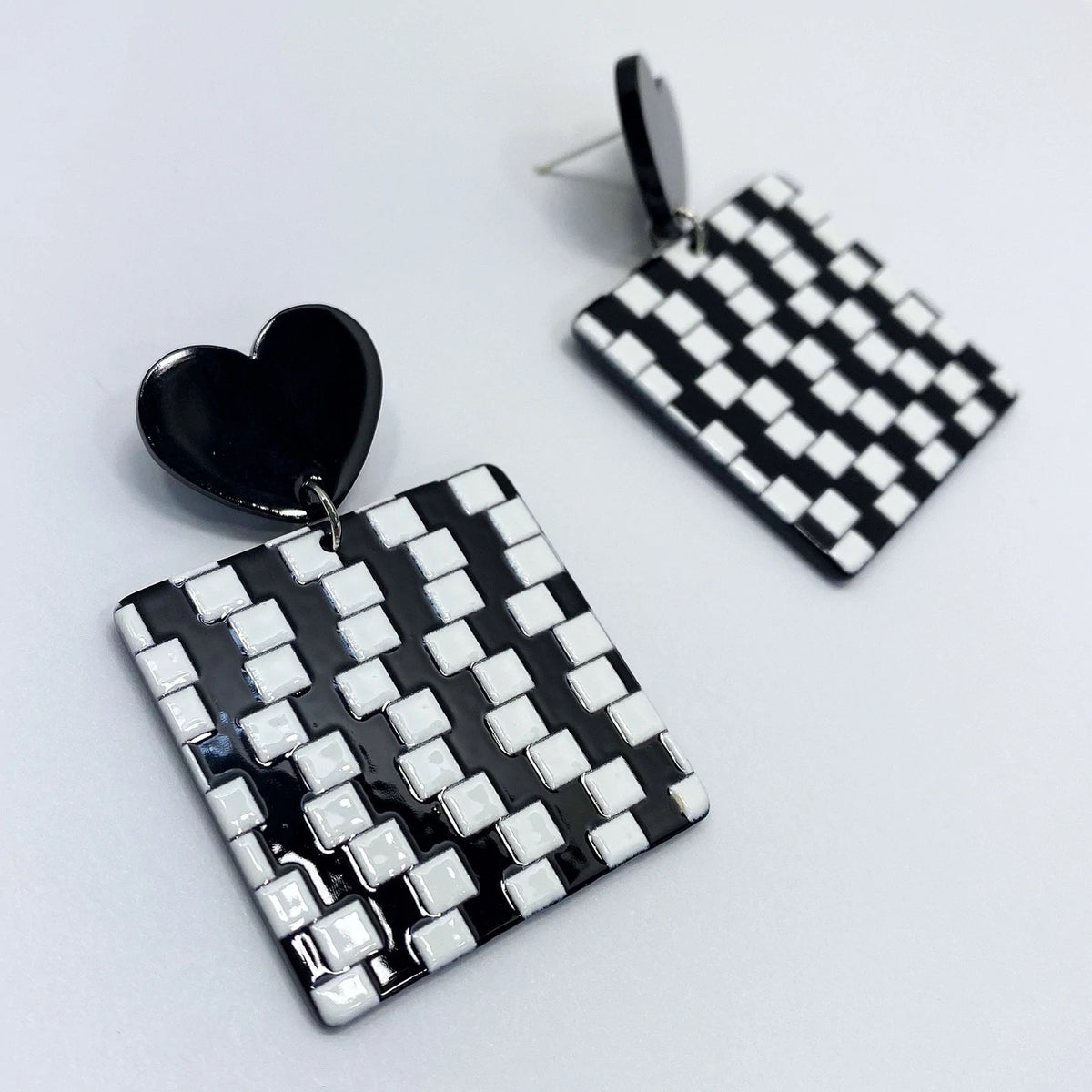 Pendientes clásicos de corazón