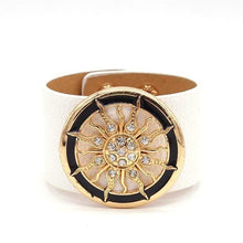 Load image into Gallery viewer, Sun Deco Leather Bracelet
