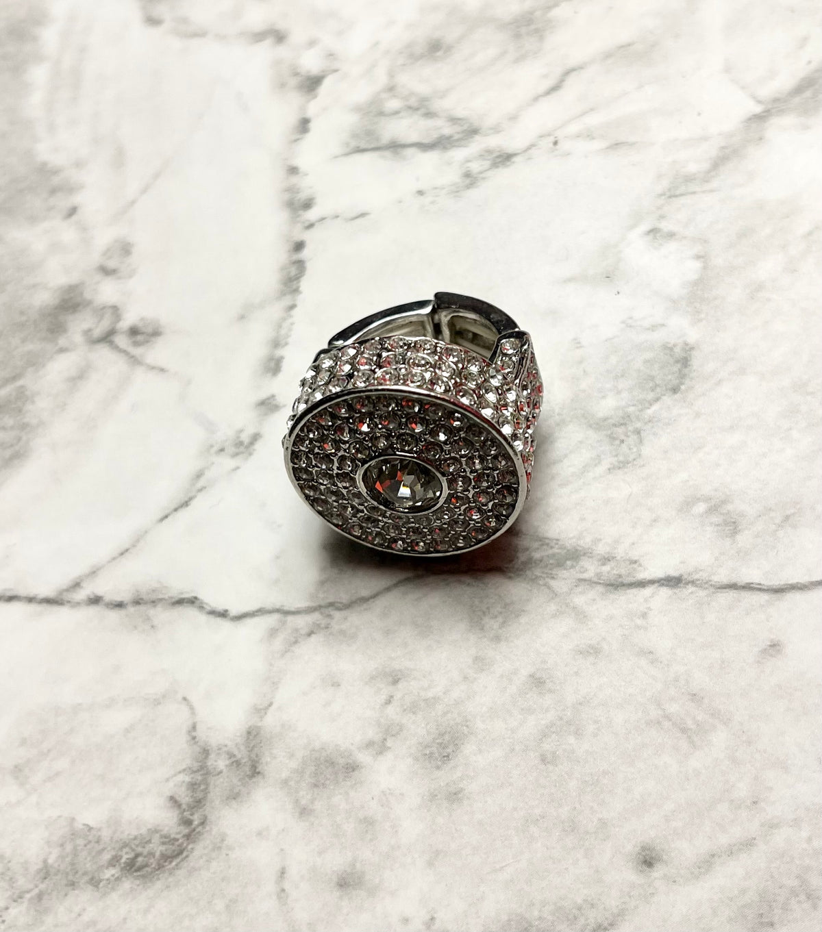 Icey Cluster Ring