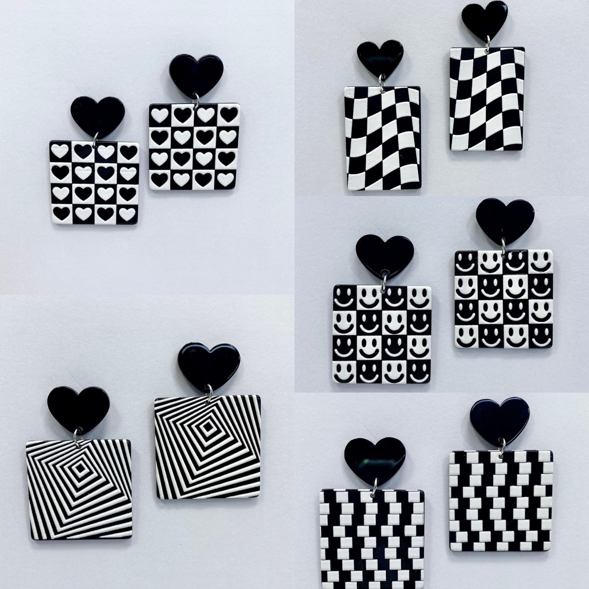 Pendientes clásicos de corazón
