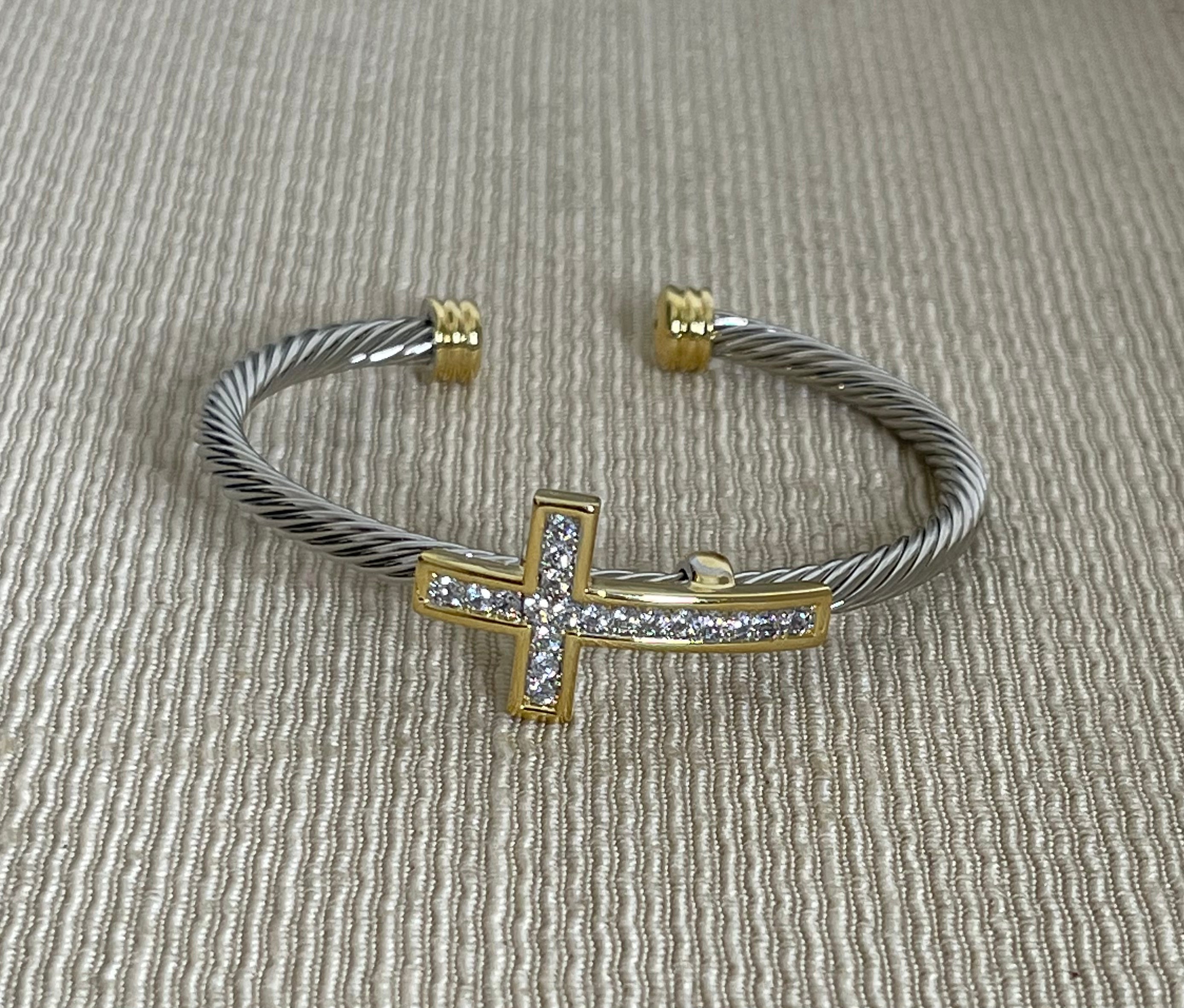 CZ Cable Bracelet