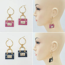 Load image into Gallery viewer, Purse Earrings
