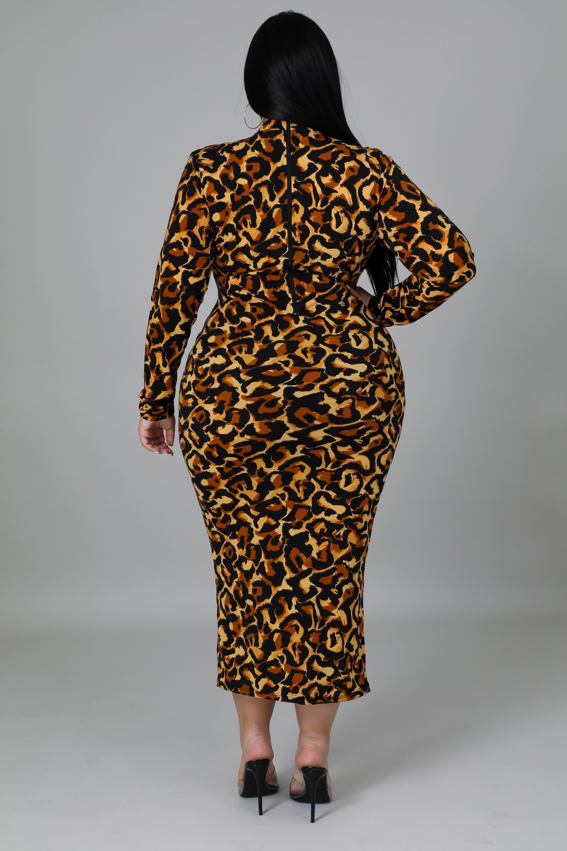 Salena Animal Print Dress