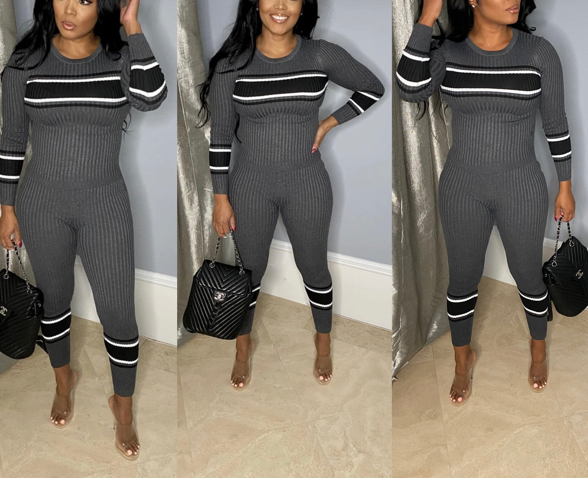 Sweat Her Knit set