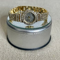 Iced Out Baguette Watch