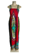 Load image into Gallery viewer, Dashiki Strap Maxi Dress
