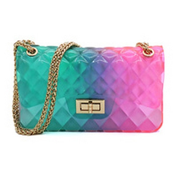 Embossed Ombré Jelly Bag
