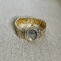 Iced Out Baguette Watch