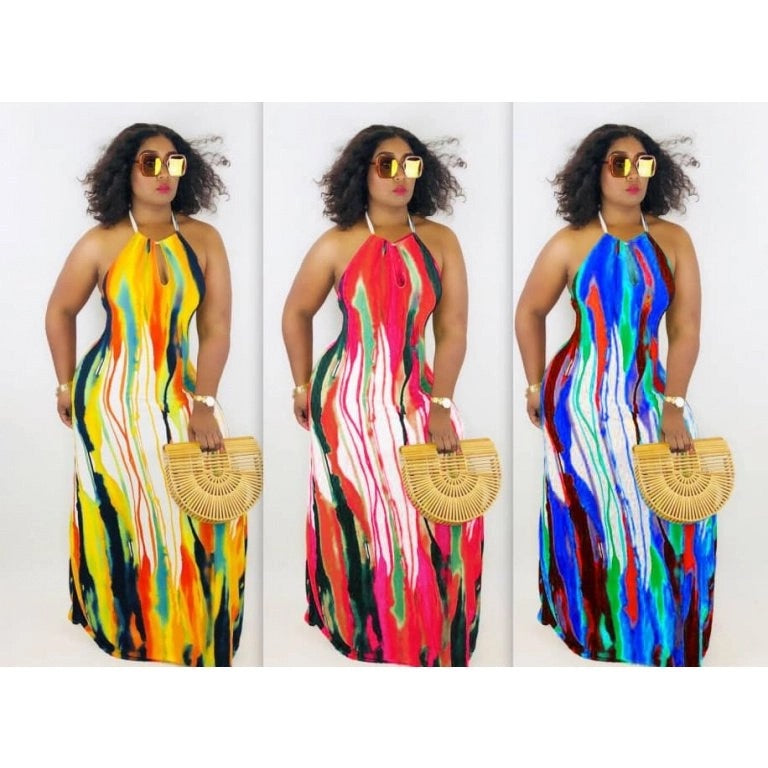 Waterfall Maxi Dress