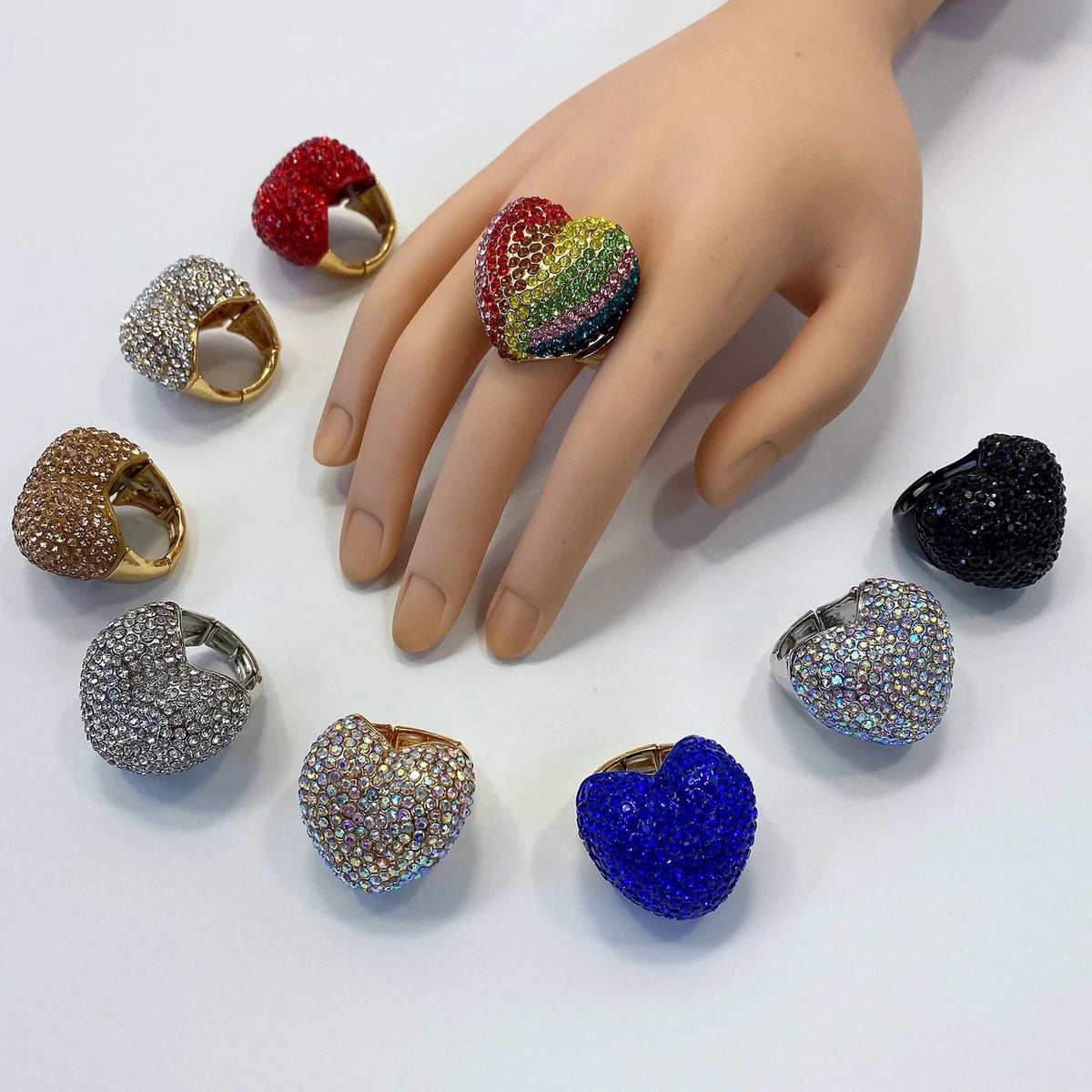 Heart Rings