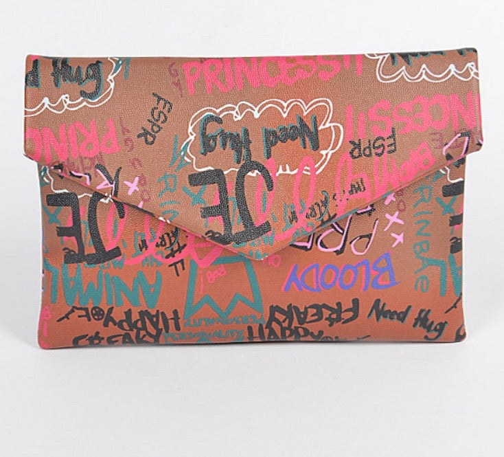 Graffiti Messenger Bag