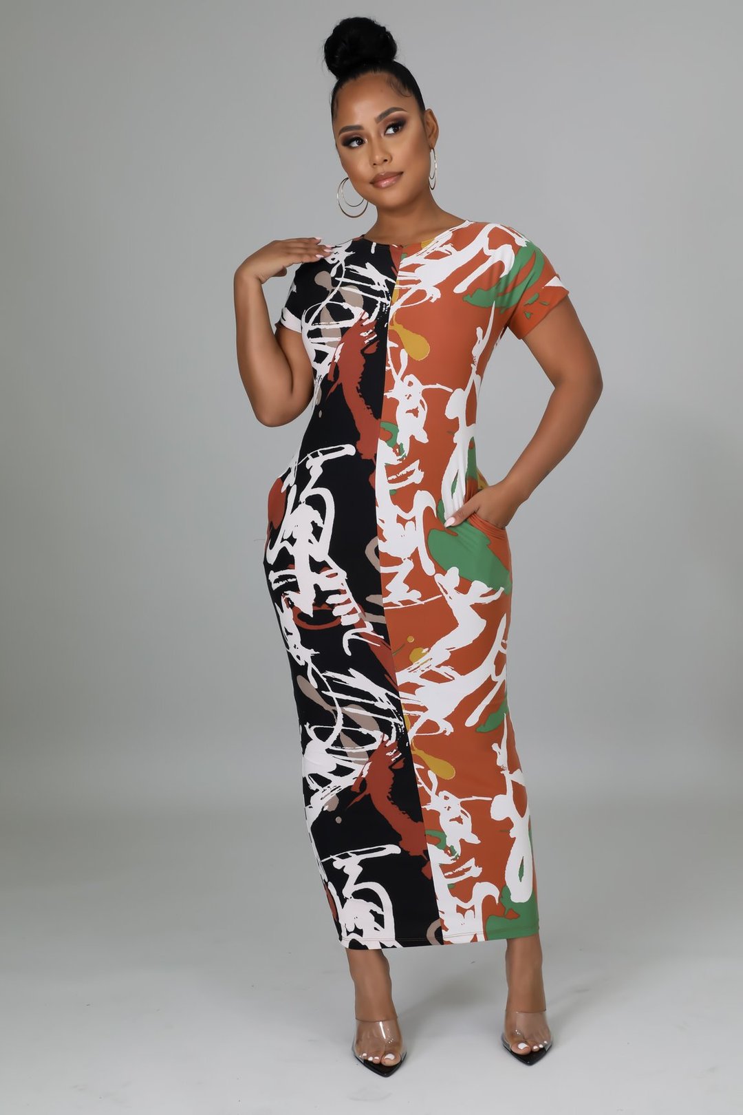 Dalia Printed Dress