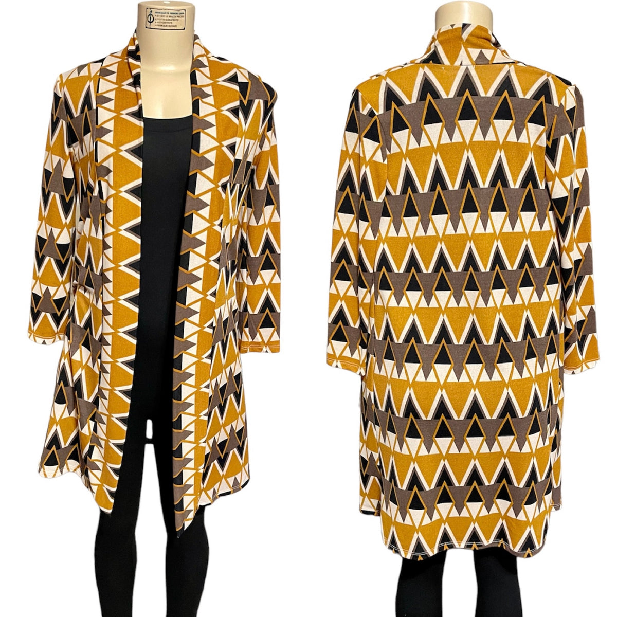 Aztec Print Duster