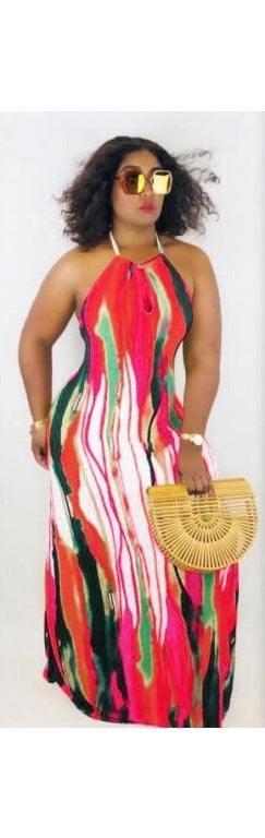 Waterfall Maxi Dress
