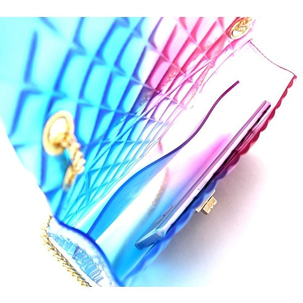 Embossed Ombré Jelly Bag