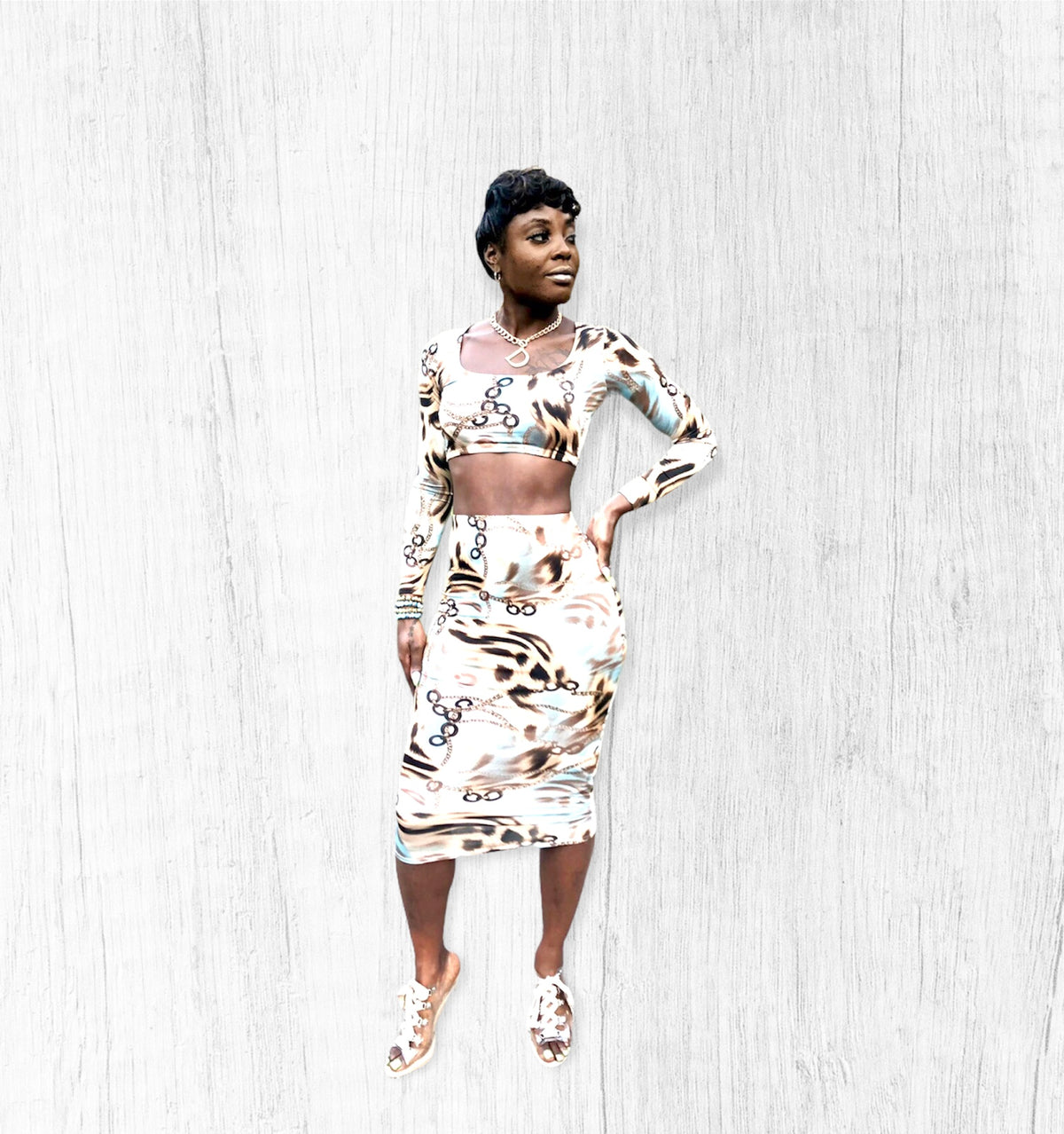 Leo Skirt set
