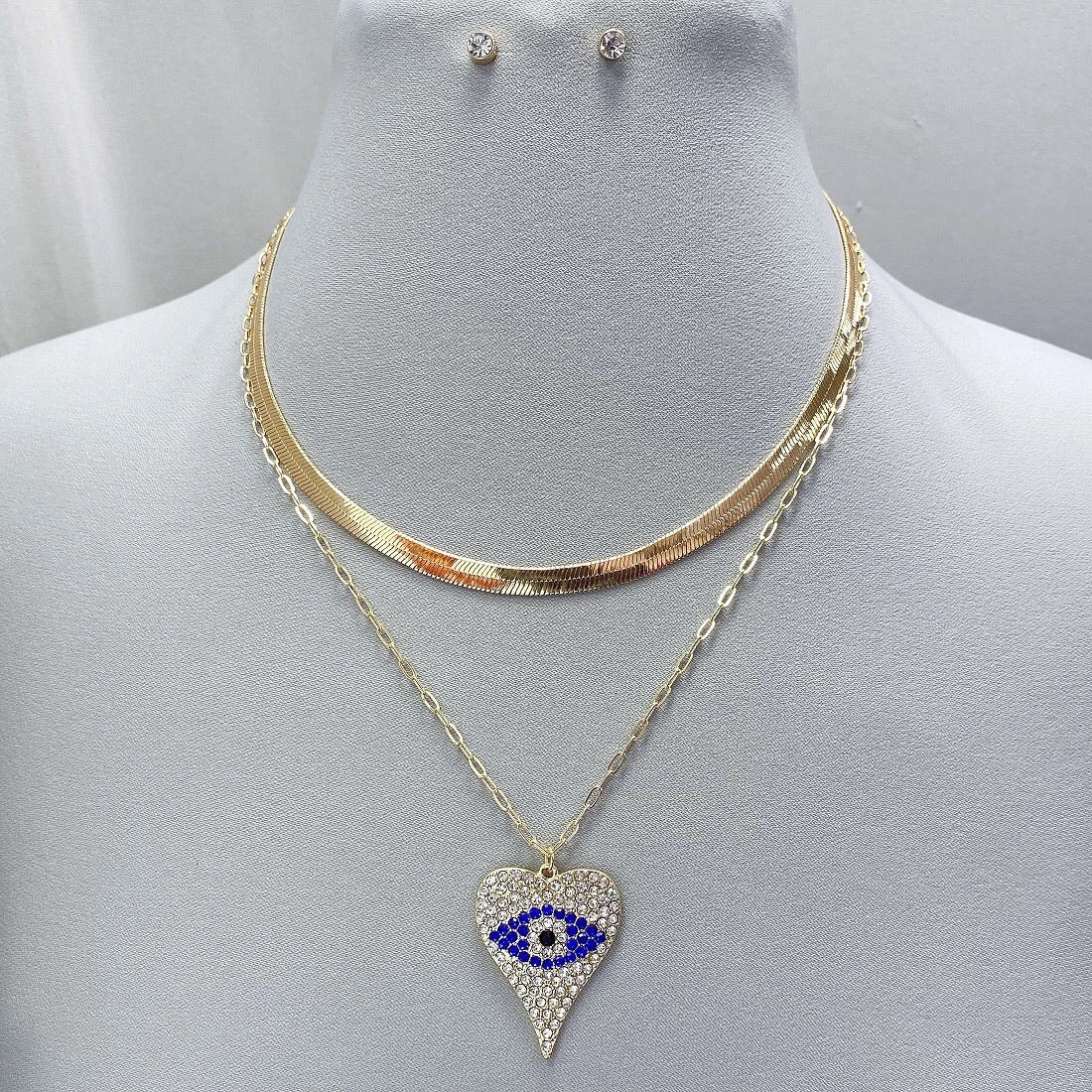 Evil Eye Love necklace