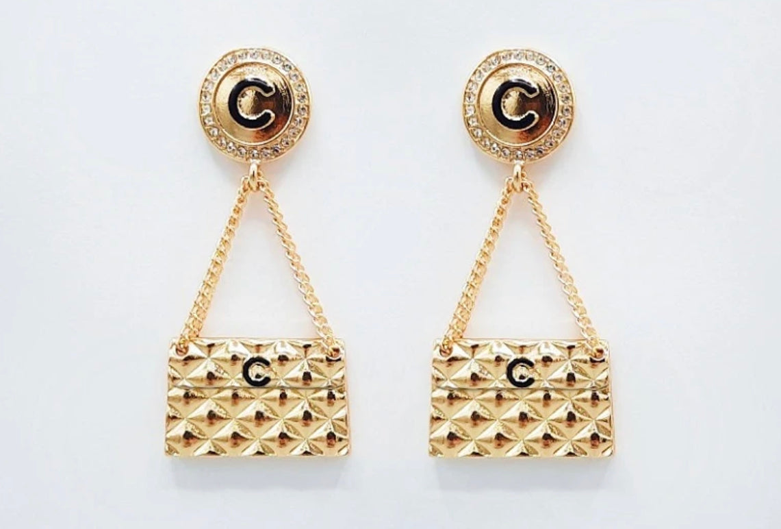 Classy Bag Earrings