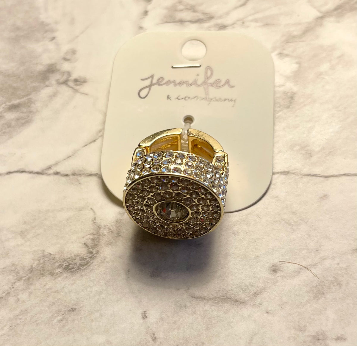 Icey Cluster Ring