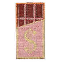 Load image into Gallery viewer, Chocolate &amp; Money Clutch
