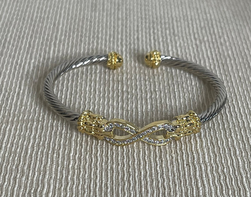 CZ Cable Bracelet