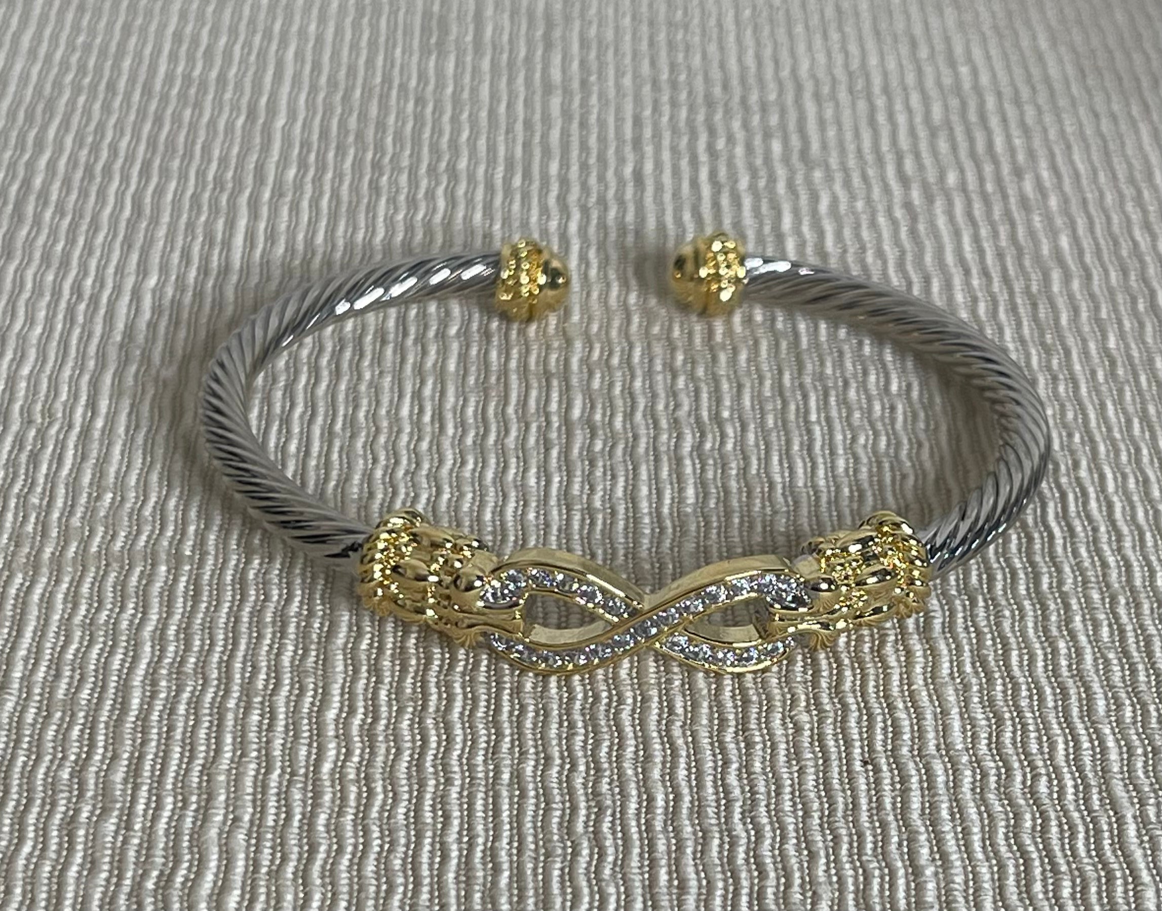 CZ Cable Bracelet