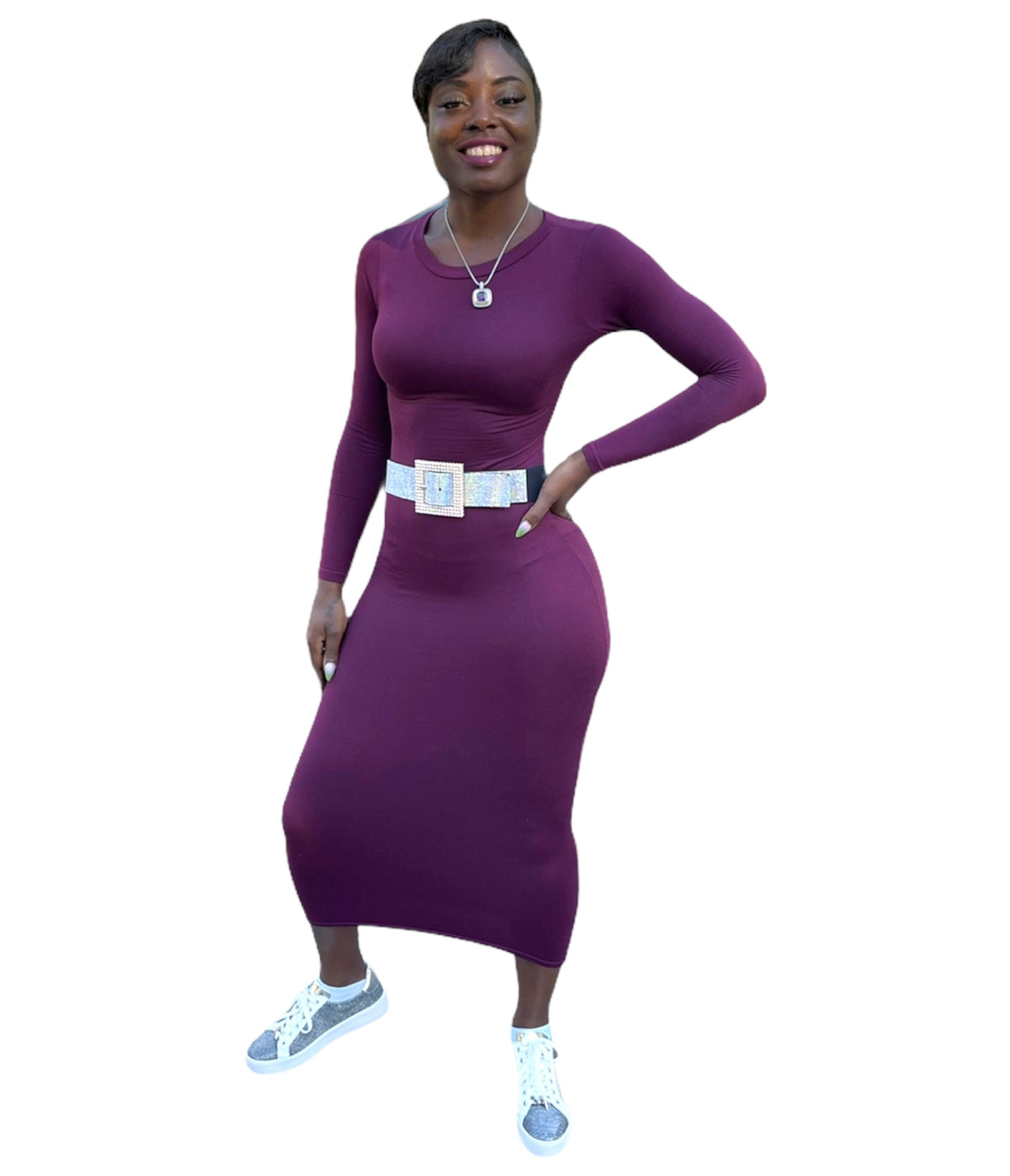 Plum Maxi Dress