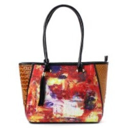 BB Colors Textured Handbag
